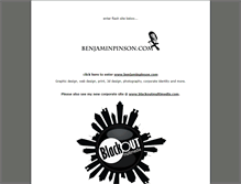 Tablet Screenshot of benjaminpinson.com